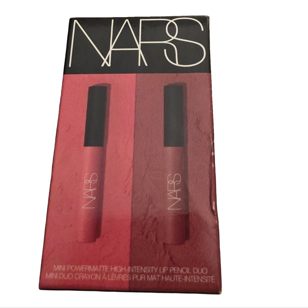 NARS Mini Powermatte High-Intensity Lip Pencil Duo SET New